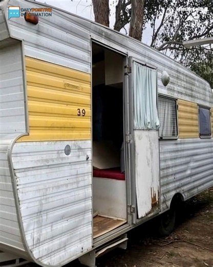 Kind people gave a homeless woman an old trailer. The woman was so happy to have a home, she turned it into a cozy home in the middle of the forest, and you better sit down before seeing how it looks like inside… 👇👀 check in comm: | I Love Jesus Christ