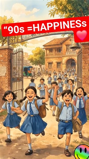 “90’s School Ka Last Day… Aur Nani Ke Ghar Ki Planning 🥺❤️”#90s #gibli #nostalgia