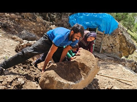Expanding Home: A Nomadic Family's Challenge to Enlarge Their Mountain Hut🏕️⛰️