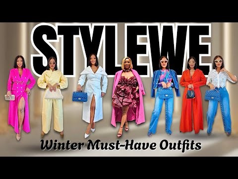 MUST HAVE WINTER OUTFITS| STYLEWE TRY ON HAUL|MOMENTSWITHJAYYY