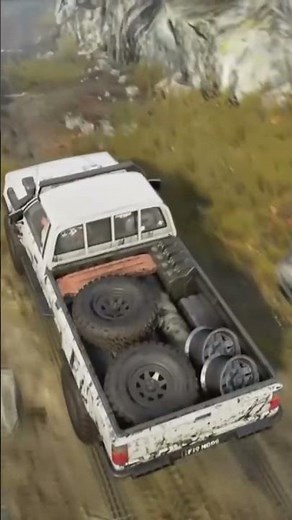 Snow Runner Gameplay #hilux #yota #toyotahilux #snowrunnerconsolemods #simgame #trailtruck #offroad