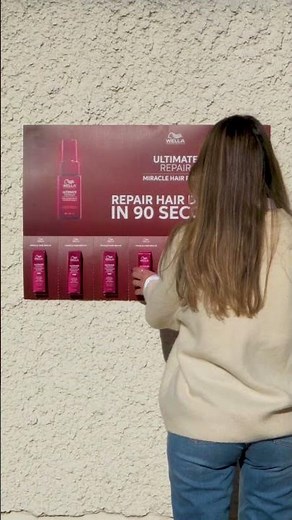 Good hair days are up for grabs ✨ #WellaULTIMATEREPAIR Miracle Hair Rescue