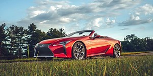 The Lexus LC500 Convertible Is the GT Car at Its Best