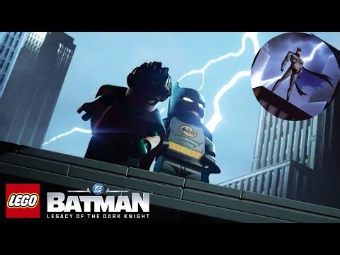 Lego Batman Legacy Of The Dark Knight Intro Recreates Batman The Animated Series Intro