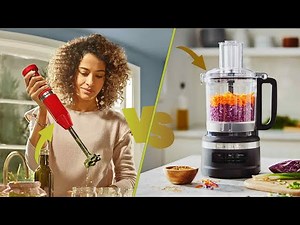 Immersion Blender vs Food Processor – Which One Saves Time in the Kitchen?