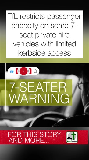 New TfL Rules for 7-Seat Private Hire Vehicles