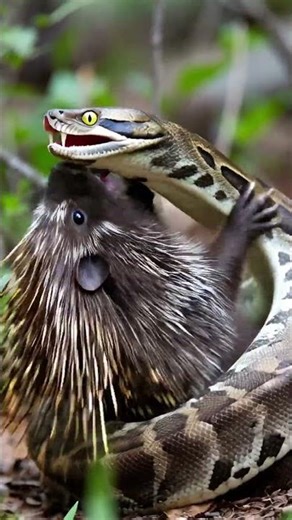 Python Attacks Porcupine… Instantly Regrets It
