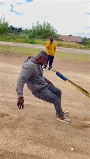 Njanji Namano the strong man in Africa