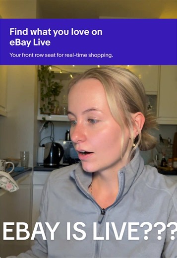 @ebay_uk #ebaylive Come hang out on eBay Live! 🎉 Discover great deals, trusted sellers, and a fun community all in one place. Download the eBay app and join a live stream today. #fyp #ad #ebay #shopping
