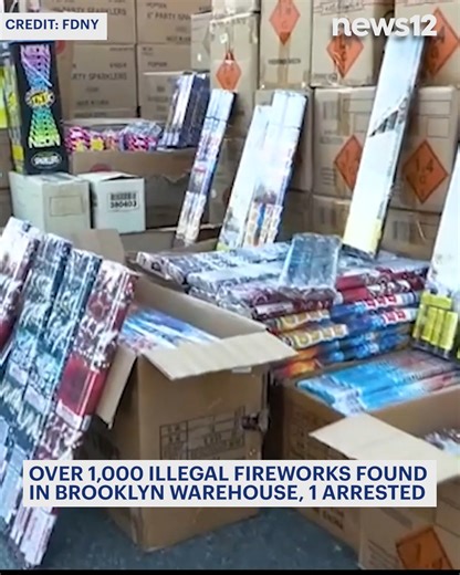 FIREWORK BUST: Over 1,000 fireworks... - News 12 Brooklyn