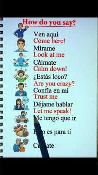 VOCABULARIO BÁSICO EN INGLÉS – APRENDE INGLÉS PARA PRINCIPIANTES 📖🇺🇸🤩 #ingles #aprenderingles