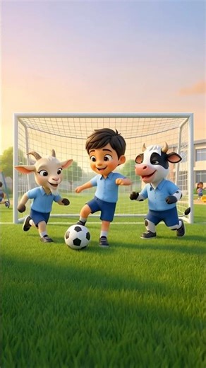 Pass Karo! ⚽😂 | School Football | Kids Cartoon Short #Shorts