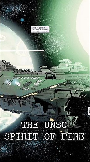 The UNSC Spirit of Fire Explained #lore #gaming #halo #scifi #haloinfinite