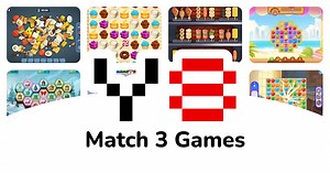 マッチ3 ゲーム - Y8.comで今すぐプレイ