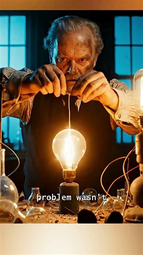 How Edison Invented the Light Bulb After 1000 Failures