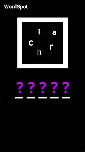 _ _ _ _ _ Can You unscramble and crack This 5-Letter Word? 🧩