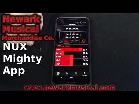 NUX Mighty App Explanation and Demo