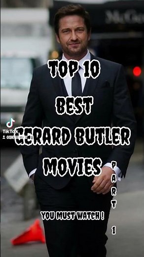 Best Gerard butler movies 🔥