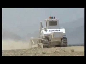 Komatsu anti-personel landmine demining equipment D85MS