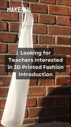 3D Printed Fashion for Classroom? Never been easier! #teachers #teaching #creativeteaching #teacher