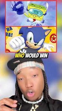 Could Sonic beat SpongeBob SquarePants