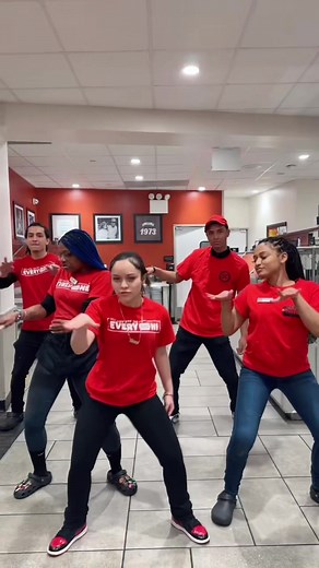 Dance Challenge at Golden Corral in NYC | Madonna Back That Up Dance