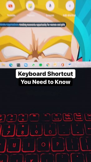 Abhimanyu Thakur | You really need to know about this cool Keyboard Shortcut to capture your screen⚡️ #pctips #keyboardshortcuts #windows11 #tipsandtricks... | Instagram