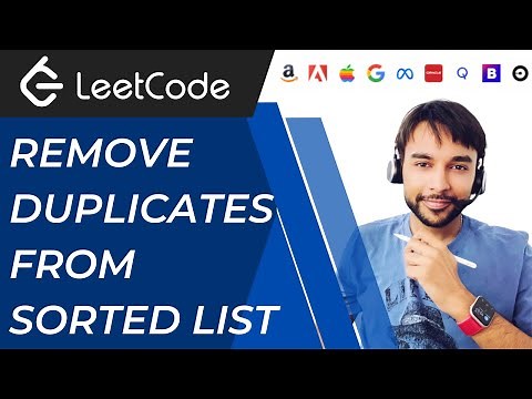 Remove Duplicates from Sorted List (LeetCode 83) | Full Solution with animations & Easy Explanation