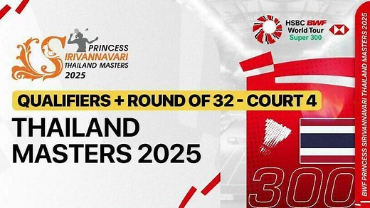 Lee Yeon Woo/Lee Yu Lim (KOR) vs Moa Sjoo/Tilda Sjoo (SWE) - Women's Doubles Round of 32 | Princess Sirivannavari Thailand Masters 2025