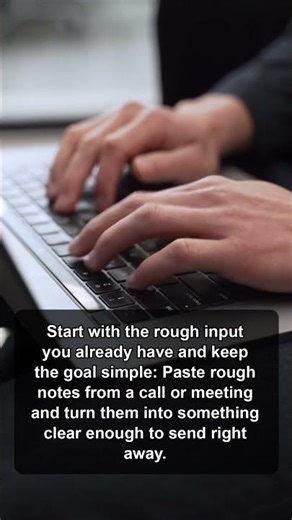 Use ChatGPT to clean up messy notes fast: a simple AI workflow that feels natural