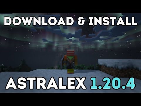 How To Download & Install Astralex Shaders In Minecraft 1.20.4