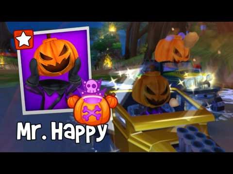 Unlocked Mr.Happy in BB Racing 2