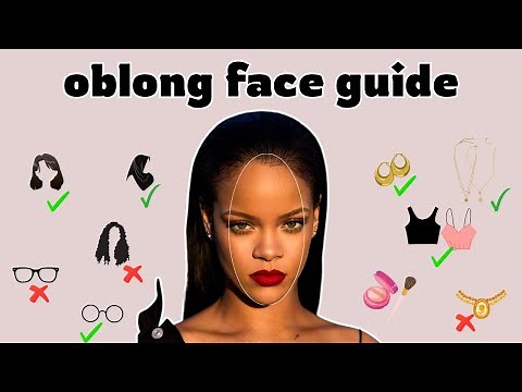 Oblong face guide ( glow up tips✨)