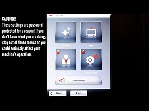 Accessing the Egro One Espresso Machine Tech Menu