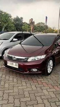 Civic FB2 AT 2013 Merah Sedan nyaman mempesona #mobilbekas #mobilbekasmurah #hondacivic #civicfb