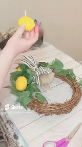 28K views · 599 reactions | How easy was this lemon wreath to make?!? Must try! | Windy City Crafts | Facebook