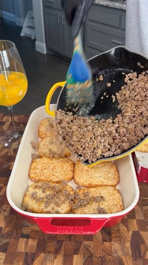This breakfast casserole looks too easy to skip