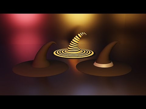 Witch's hat Blender Tutorial