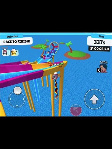 Super Slide Speedrun!🔥😰 #shorts