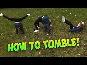 How to Tumble - Cheerleading Tips and Tricks for Beginners !