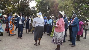 December 29, 2022 during the governor Futuyo's visit to Mundri for the inauguration of maternity ward in Mundri. | Amadi TV