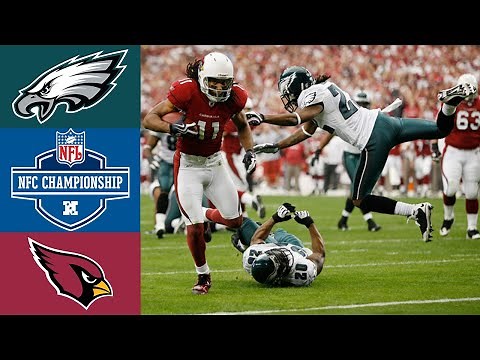 Eagles vs Cardinals 2008 NFC Championship