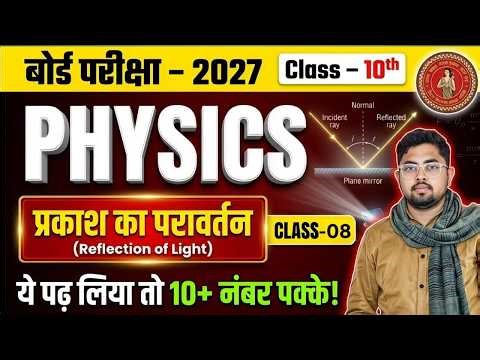 Reflection of Light Class 10 | Complete Chapter in Easy Way | Board Exam 2027 Preparation
