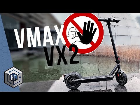 VMAX VX2 E-Scooter Test ☠️ GEFÄHRLICH gut? 🔥15% sparen! (Review)