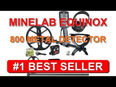 Minelab Equinox 800 Metal Detector with 15 Coil Lower Shaft and Pro Find - B091BHKTSL