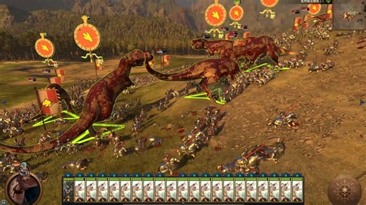 20霸王龙vs2500帝国骑兵谁能赢？