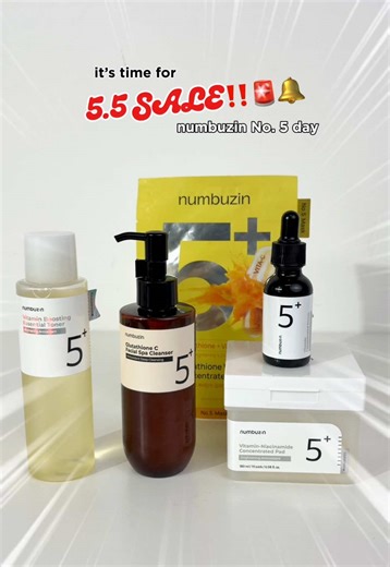 Numbuzin 5.5 Sale: Up to 65% Off & Special Launch!