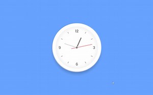 使用 Html5 CSS3 和 Javascript 工作模拟时钟