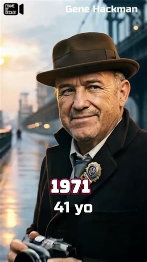 Gene Hackman’s Incredible Journey Through Time (1930-2025) 🕊️🎥 #Shorts