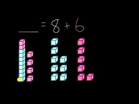 Adding with place value blocks